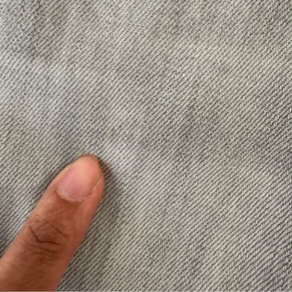 Mother “The Looker” Skinny Jeans Holy Smokes Grey Distressed Size 26 - Picture 4 of 16